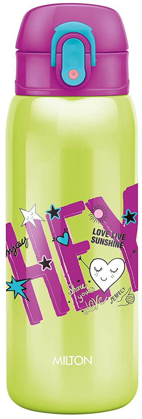 

Milton Jolly 475 ml Stainless Steel Water Bottles - Green