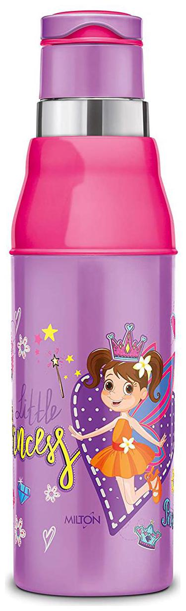 

Milton Kool Steelight 600 Ml Plastic Water Bottle-Purple