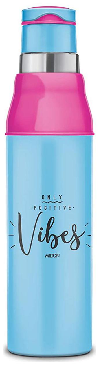 

Milton Kool Steelight 1000 ml Plastic Water Bottle - Blue