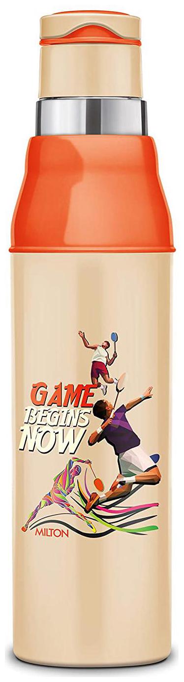 

Milton Kool Steelight 1000 ml Plastic Beige Water Bottles - Set of 1