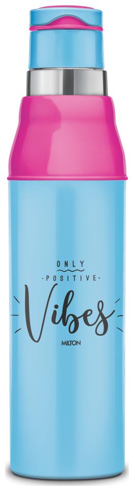 

Milton KOOL STEELIGHT 1000 Inner Steel Water Bottle for Kids Pink 810 ml