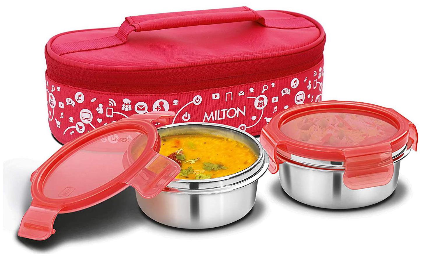 

Milton Life Style Lunch Stainless Steel Set of 2