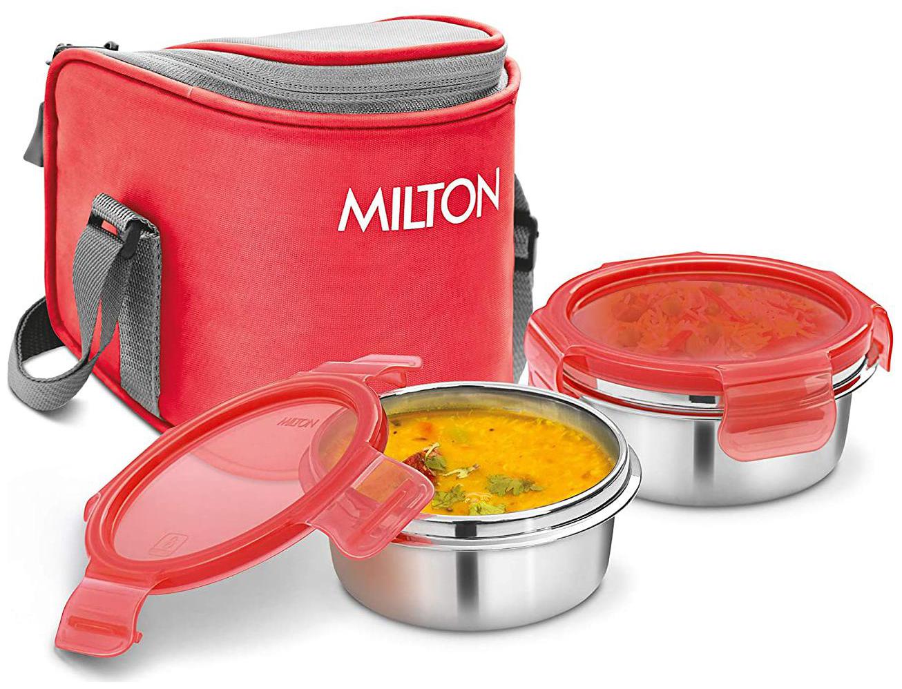 

Milton Lunch Box Cube 2 Red