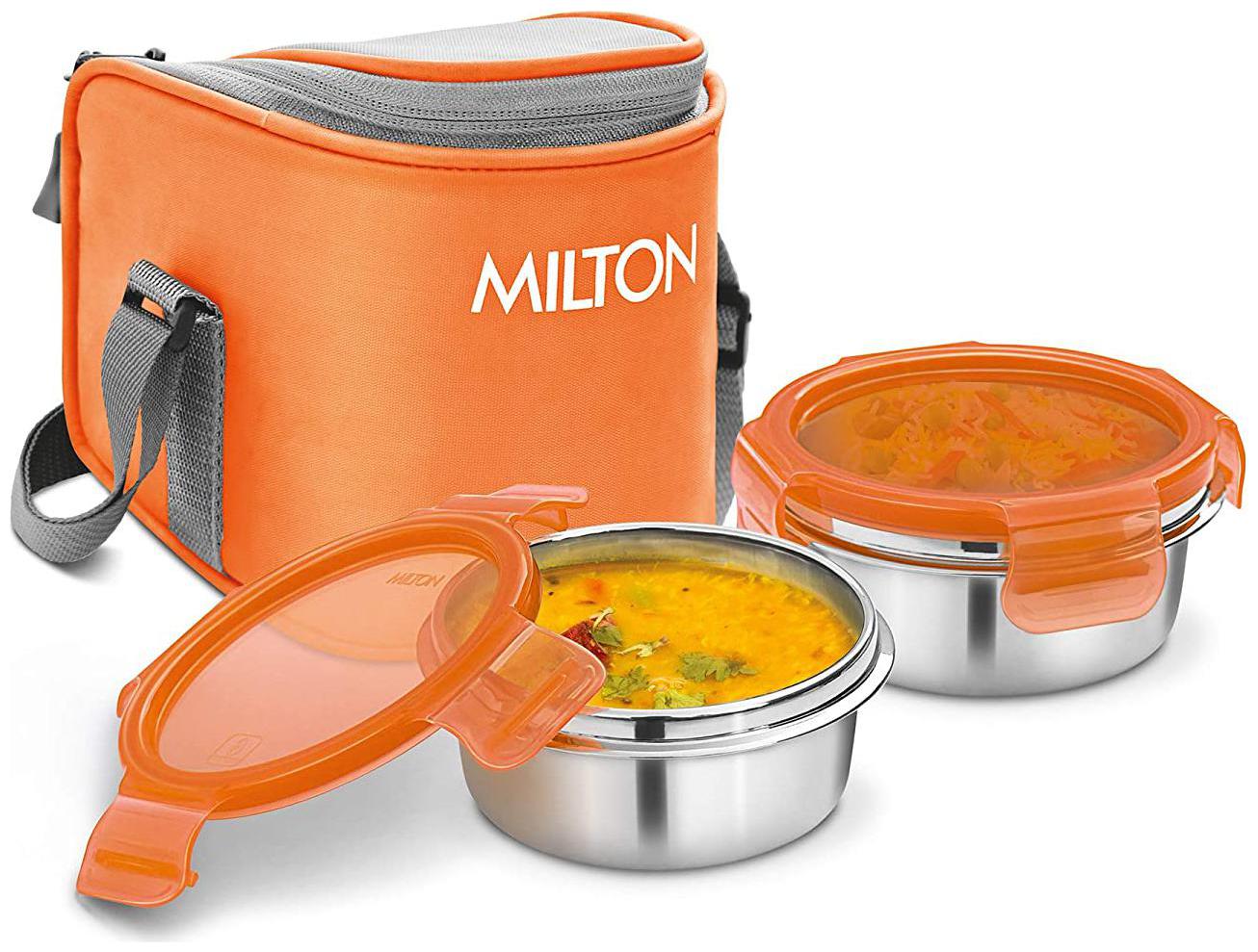 

Milton Lunch Box Cube 2 Orange