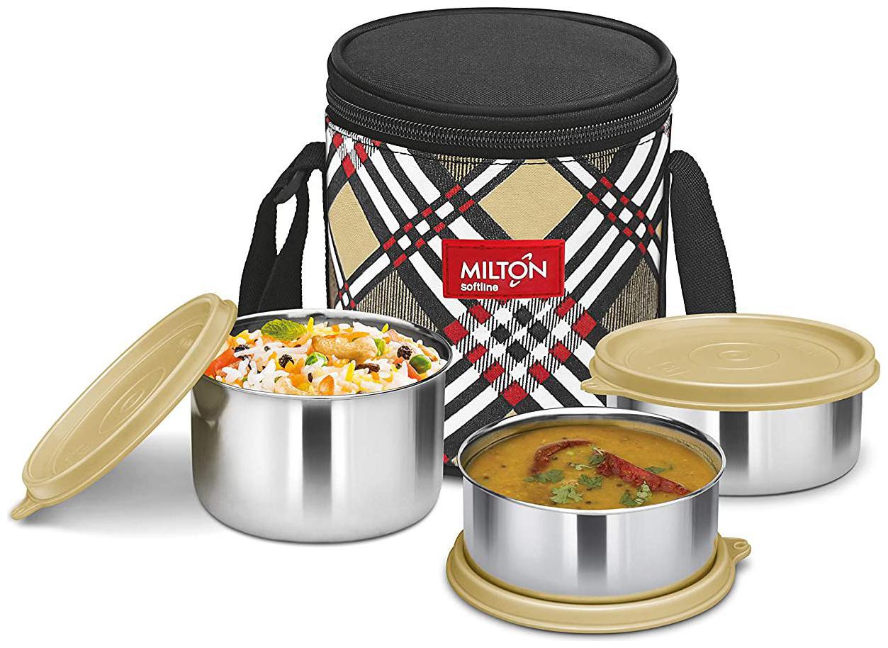 

Milton Microwow Stainless Steel 500 ml Lunch Box Yellow
