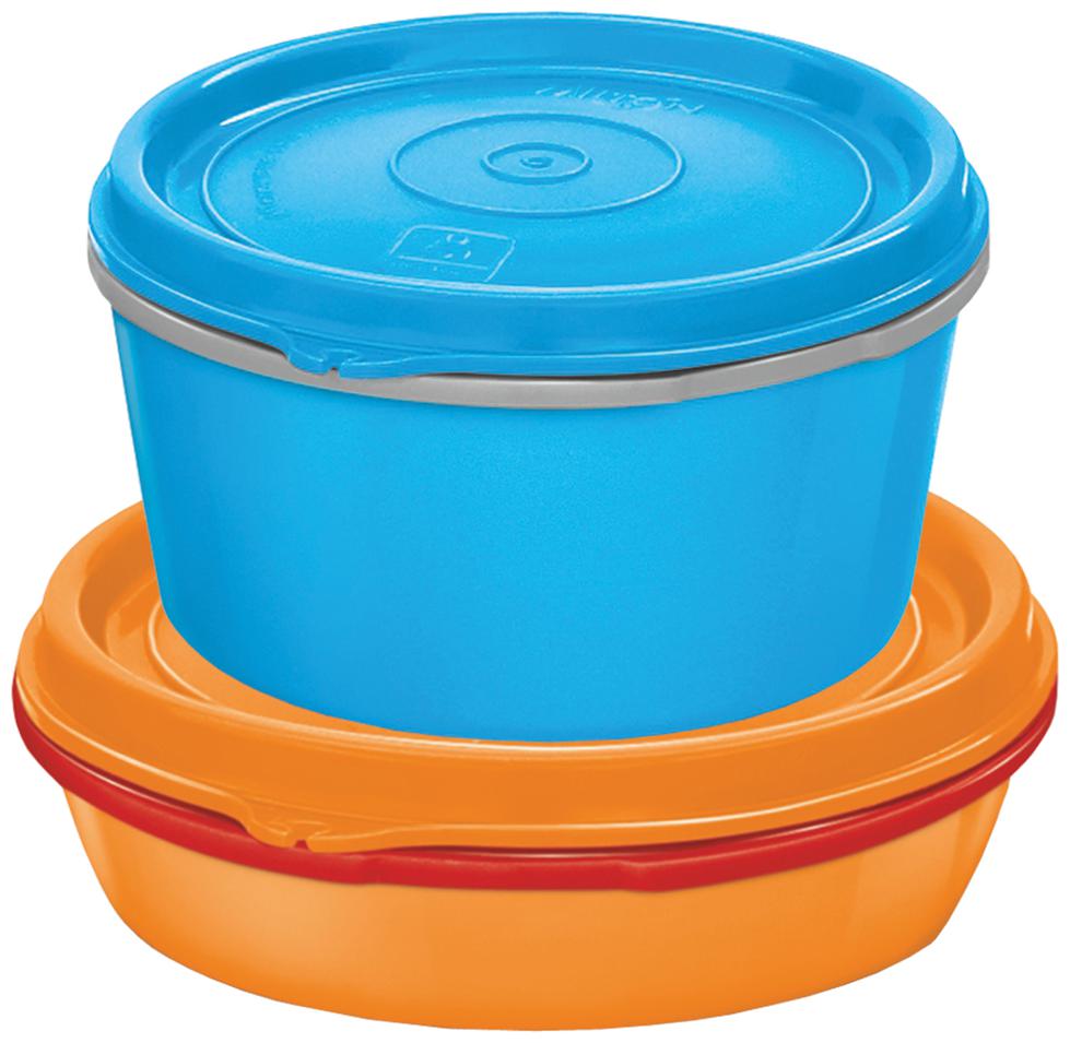 

Milton Microwave Safe Inner Steel Tiffin Container (Set of 2)