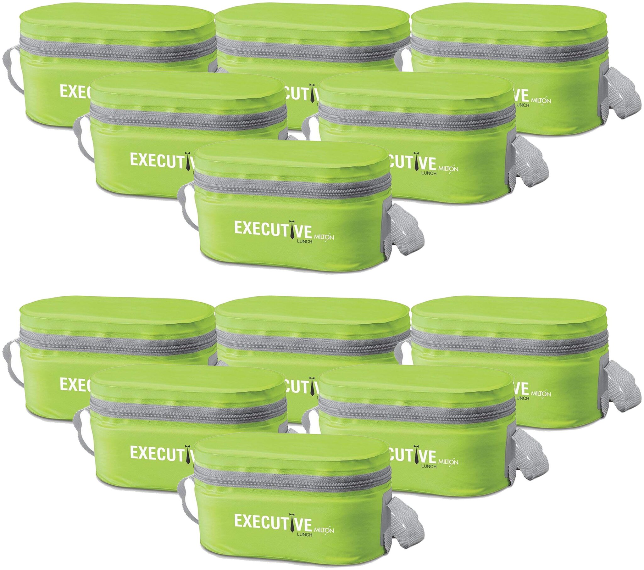 

Milton Plastic Executive Lunch Box Containers Green - Pack of 12