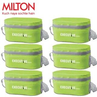 

Milton Executive Lunch Box Green - Set of 6