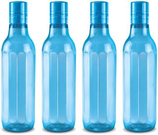 Buy Milton Plastic Water Bottle Set Of 4 Sky Blue 1000 Ml Online At Low Prices In India Paytmmall Com