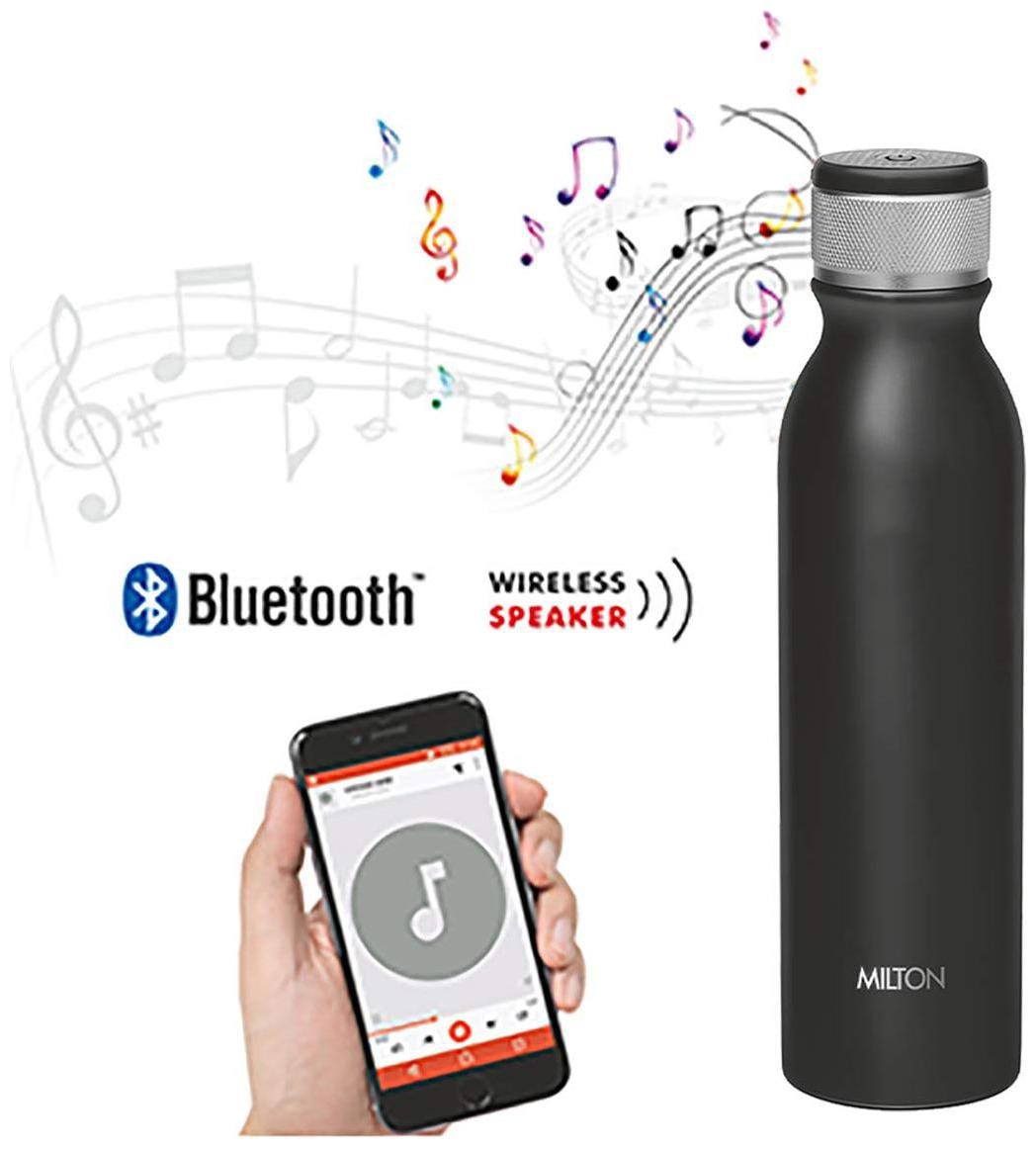 

Milton Rhythm 900ml Thermosteel Flask Bottles Black