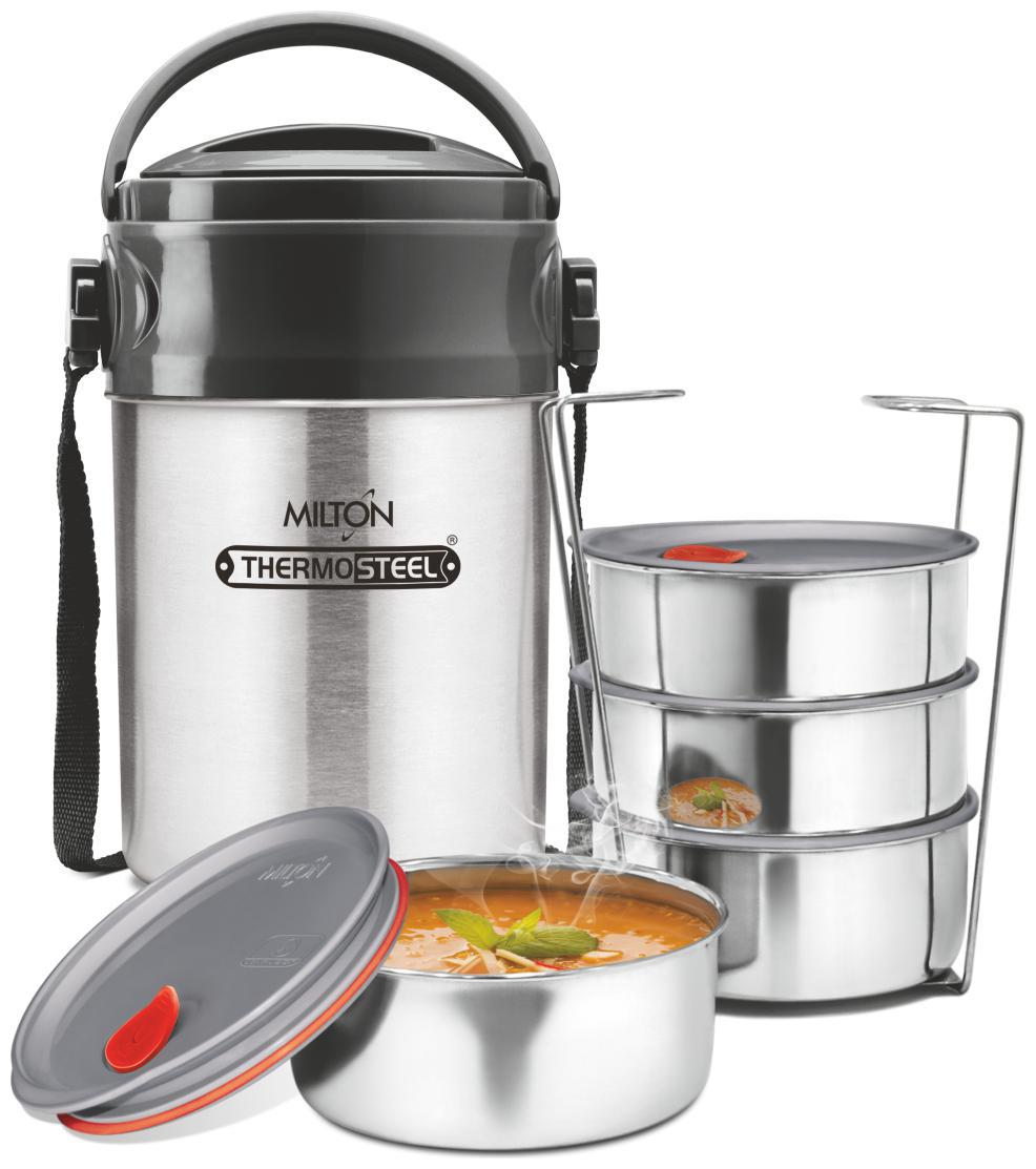 

Milton Romp Stainless Steel 450 mlLunch Box Silver