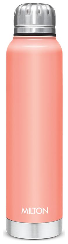 

Milton Slender-750 Thermosteel Water Bottle Hot Cold Vacuum Insulated Flask 750 ml Peach