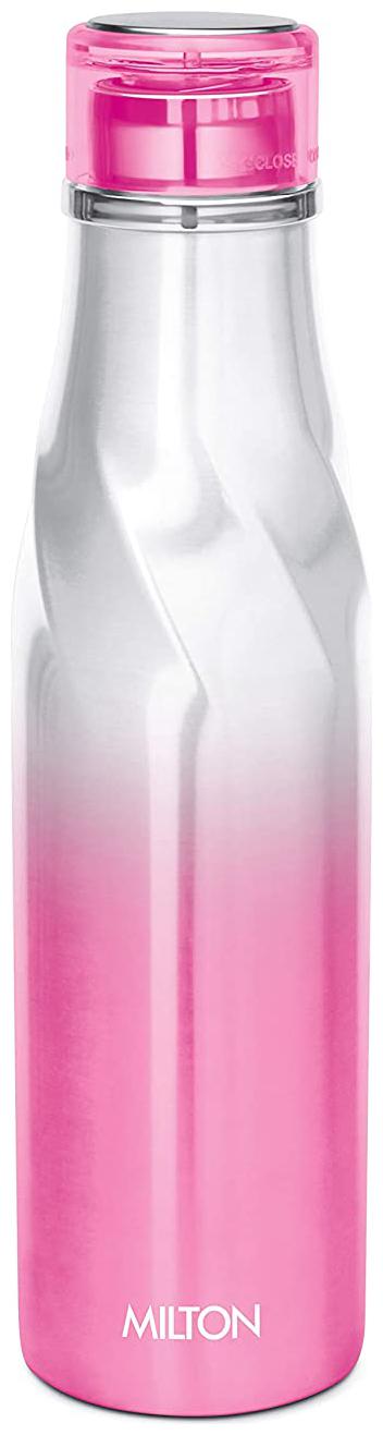 

Milton Spiral 600 Thermosteel Hot or Cold Water Bottle 590 ml Pink