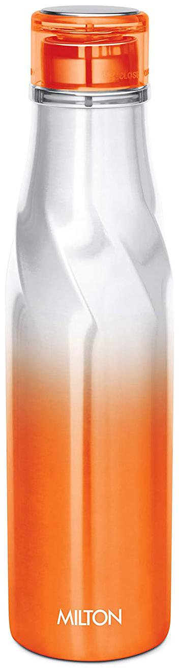 

Milton Spiral 600 Thermosteel Hot or Cold Water Bottle 590 ml Orange