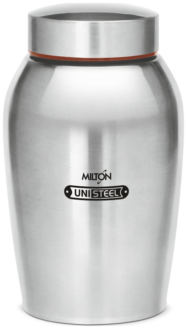

Milton Steelex Air Tight Stainless Steel Container Jar 1100 ml Silver