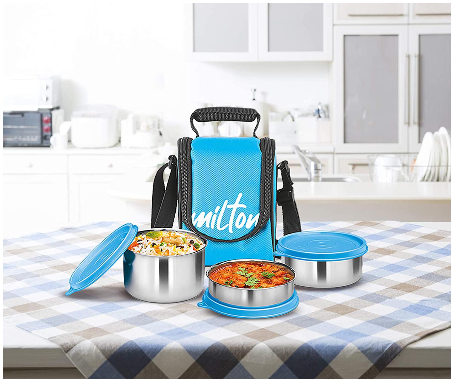 

Milton Tasty Lunch Stainless Steel Set of 3