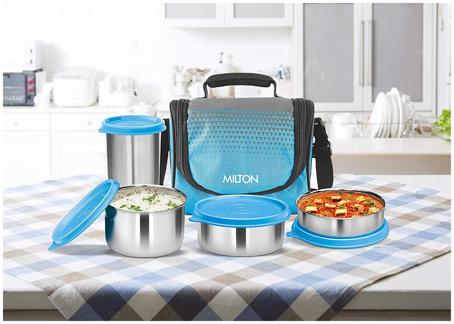

Milton Tasty Lunch 3 Combo Stainless Steel Set of 3