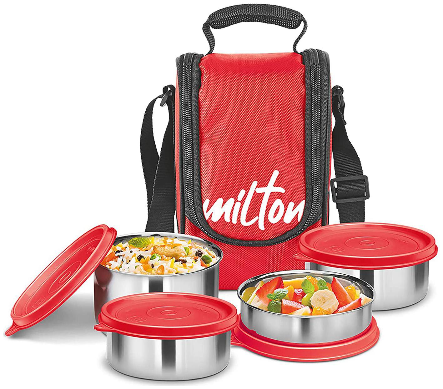 

Milton Tasty Lunch Stainless Steel Set of 4