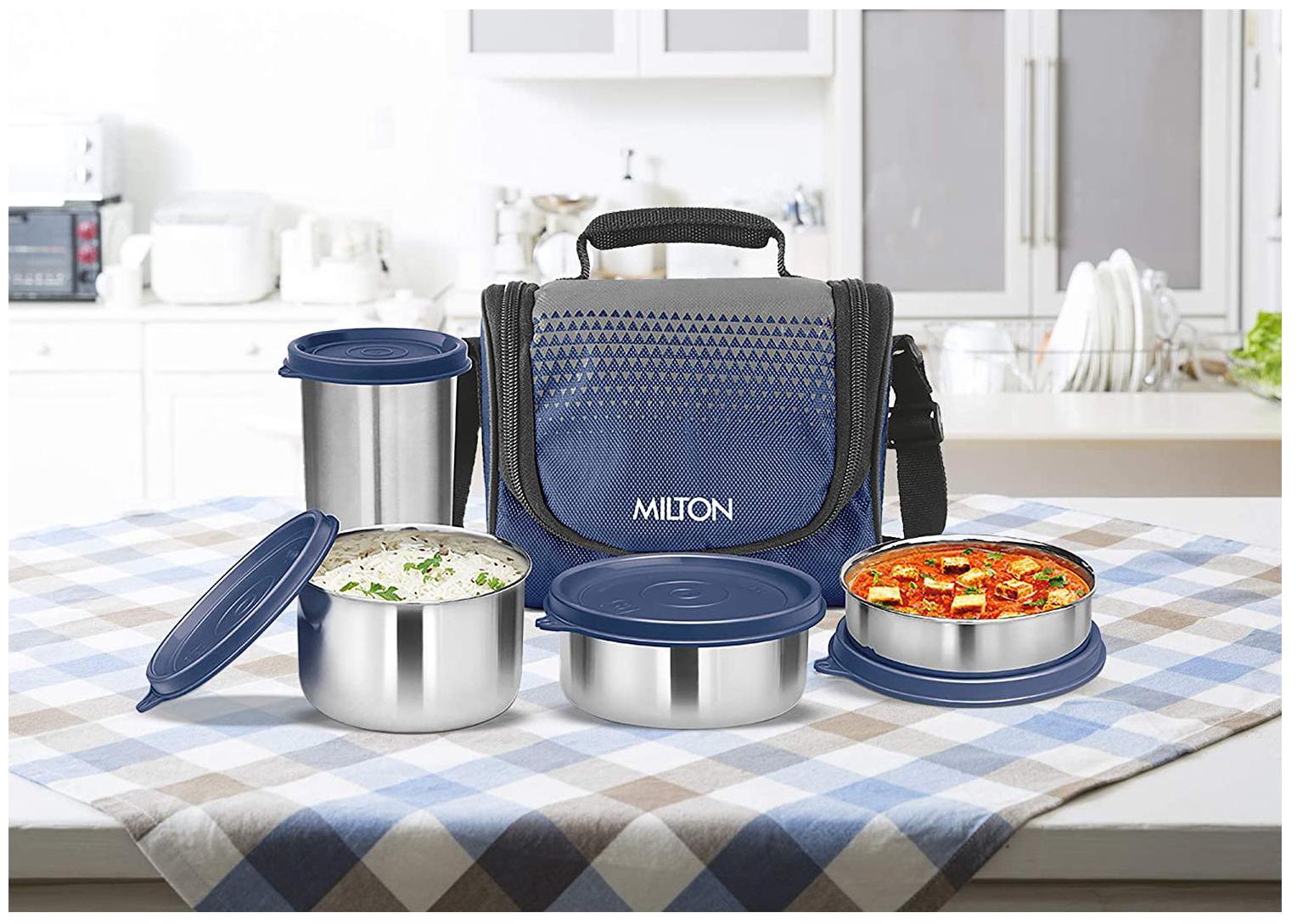 

Milton Tasty Lunch 3 Combo Stainless Steel Set of 3