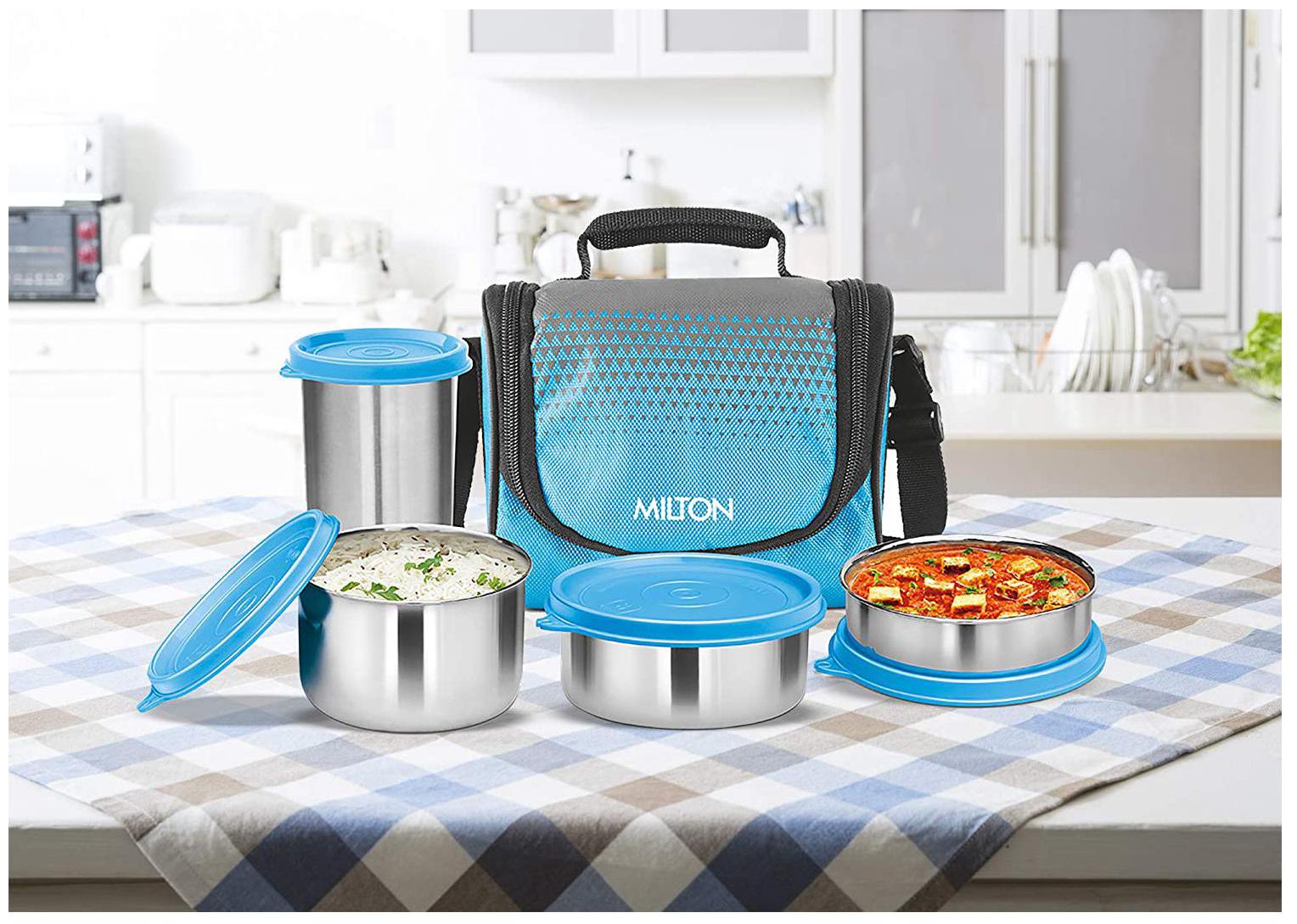 

Milton Tasty Lunch 3 Combo Stainless Steel Set of 3