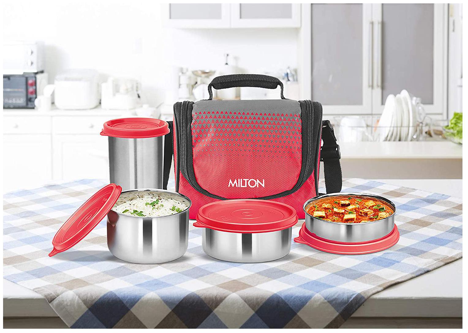 

Milton Tasty Lunch 3 Combo Stainless Steel Set of 3