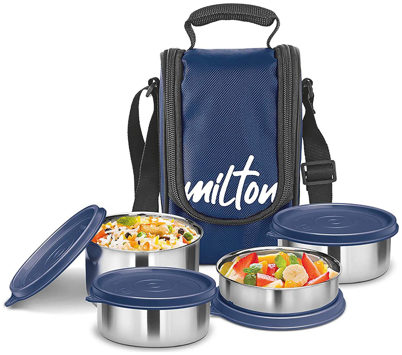 

Milton Tasty Lunch Stainless Steel Set of 4