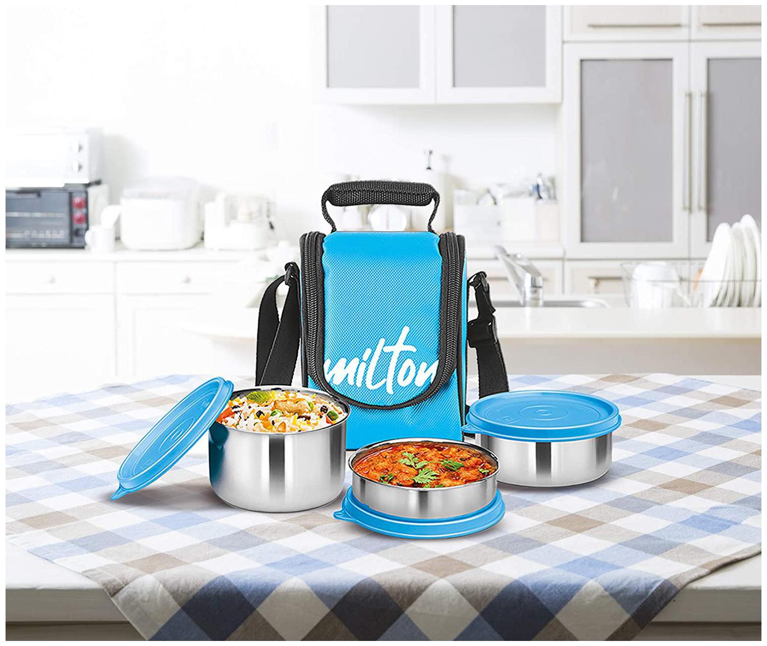 

Milton Tasty Lunch Stainless Steel Set of 3