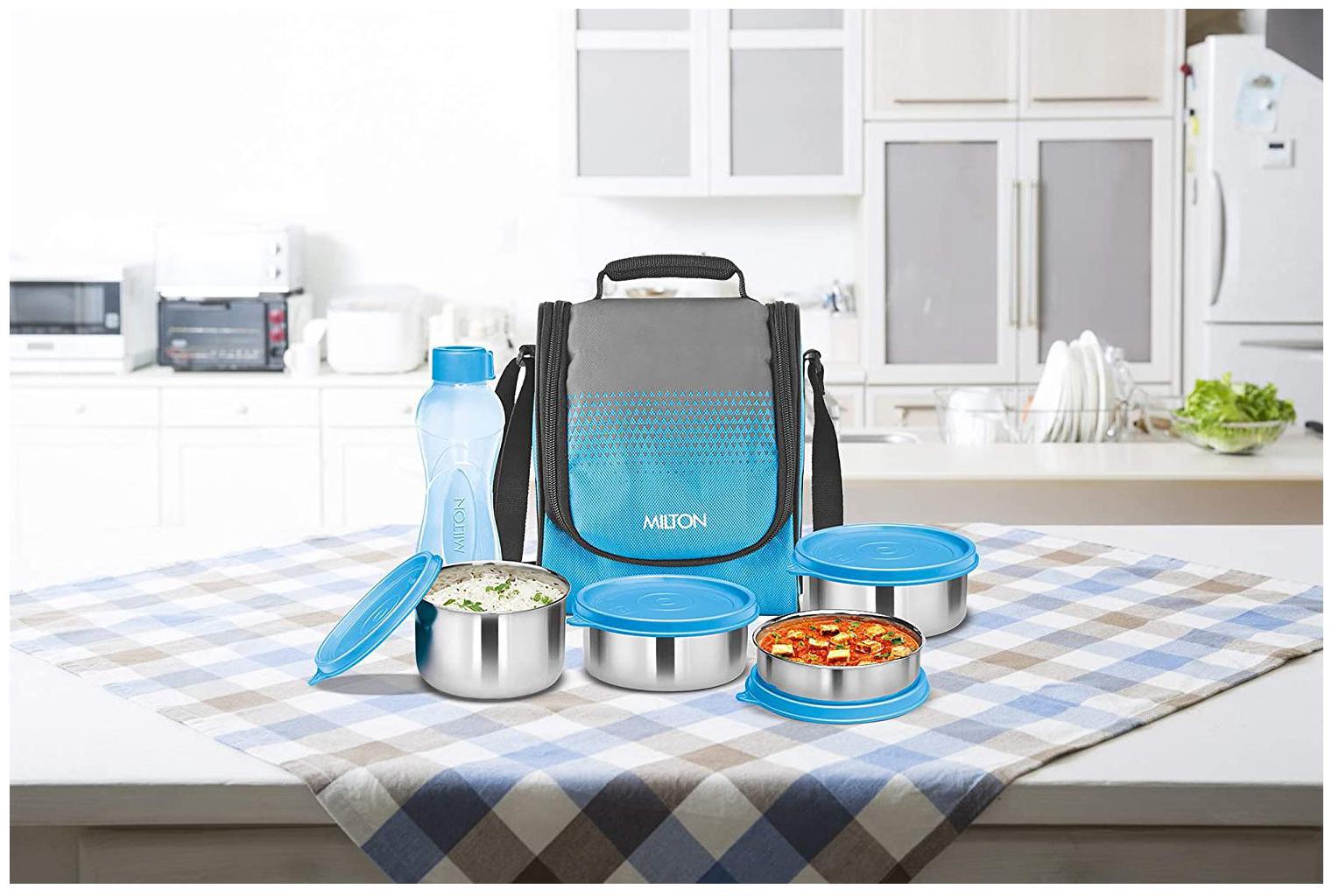 

Milton Tasty Lunch 4 Combo Stainless Steel Set of 4