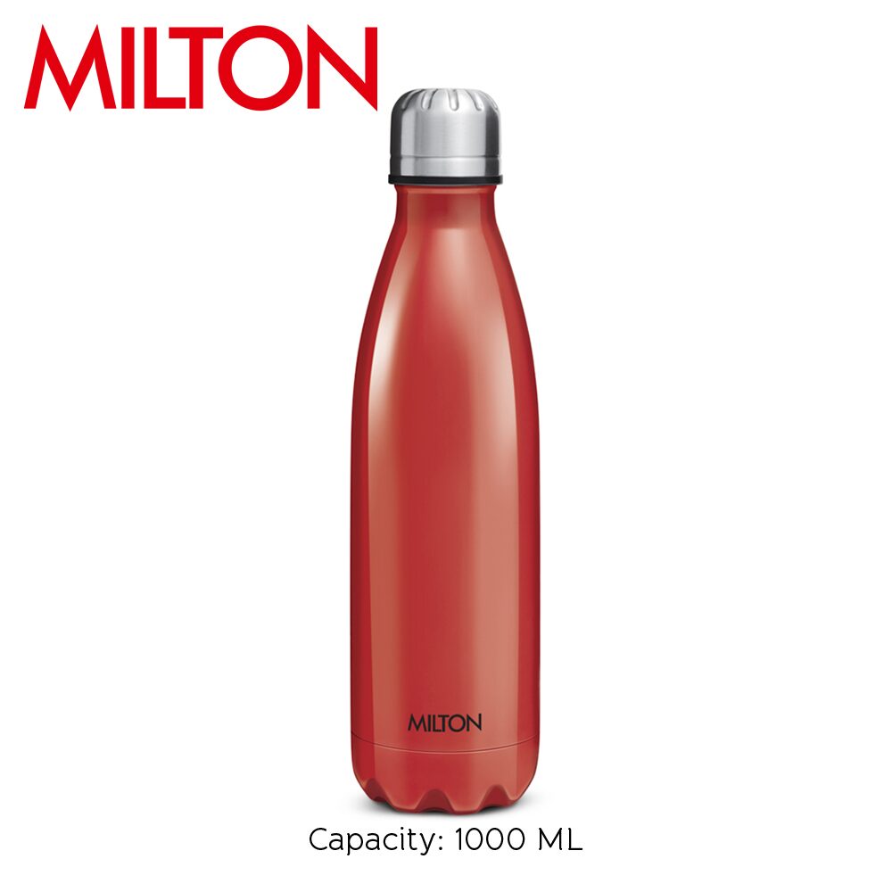 

Milton Thermosteel Duo Dlx 350 Red Bottle Flask