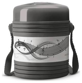 Milton Vector 3 Insulated Thermoware Tiffin;Set of 3;Black