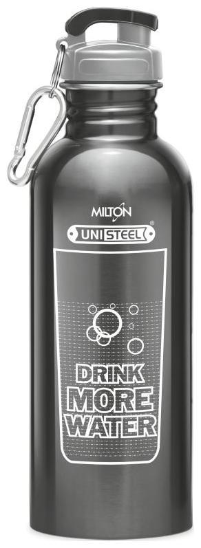 

Milton VIRTUE Stainless Steel Fridge Water Bottle 750ml Black