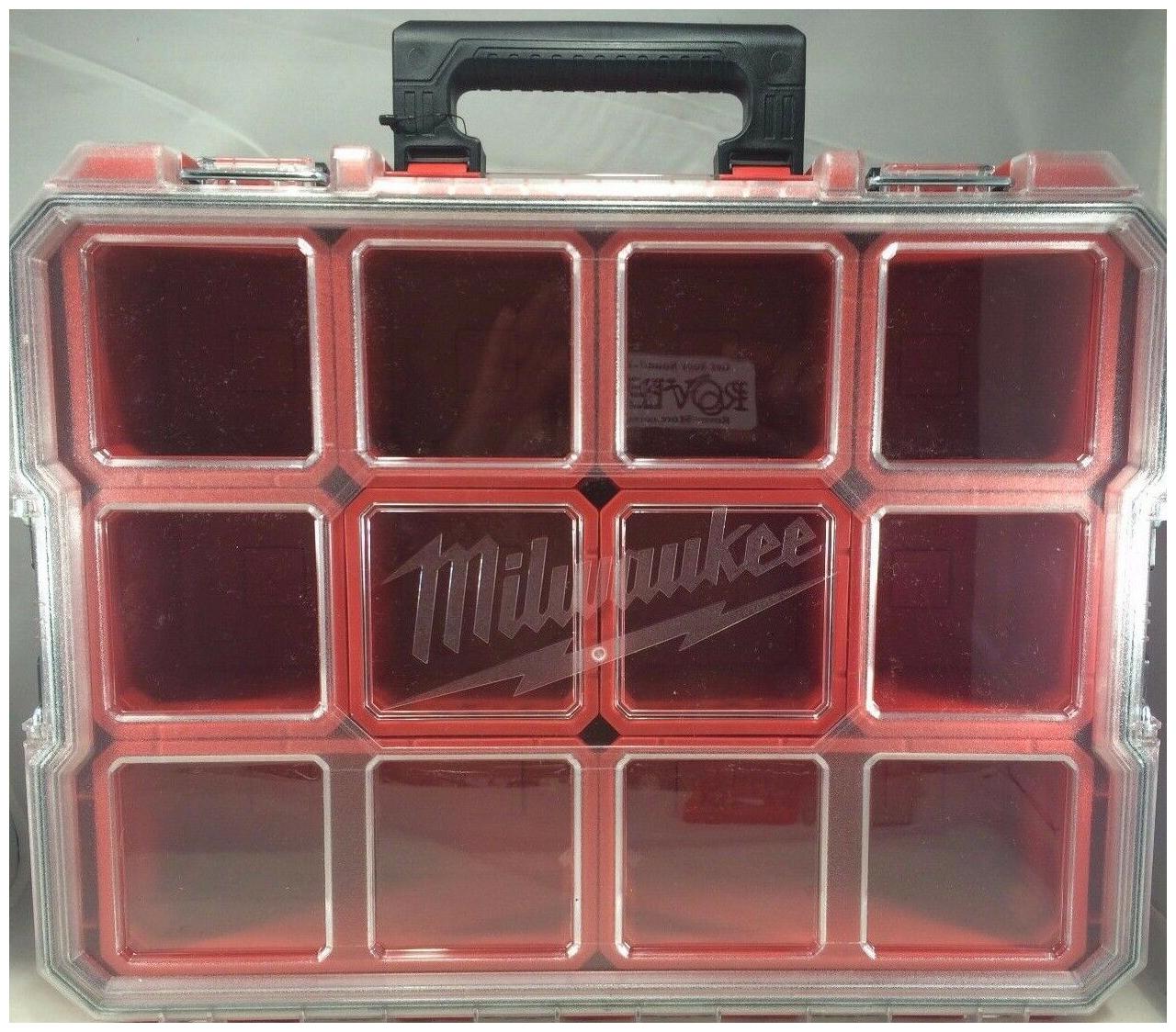 

Milwaukee - 225046 - Compartment Deep Pro Organizer 14 17 x 18 11 x 4 33 - Red