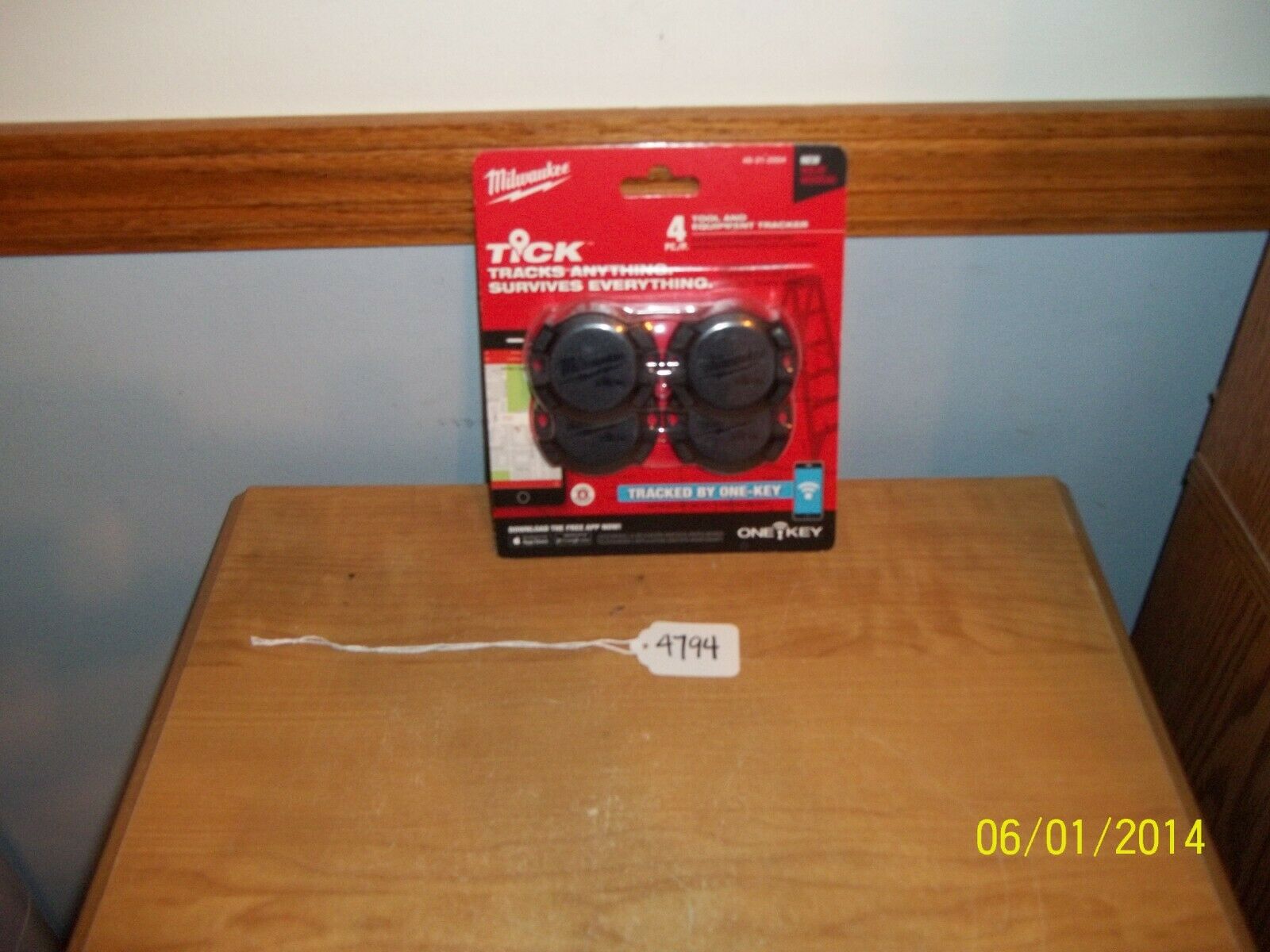 

Milwaukee Tools 4 Pack Tool And Equipment Tracker 48-21-2004