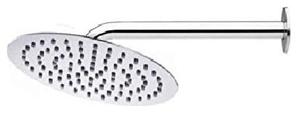 

MILY 4 inch ULaSlim Heavy SS Round shower with 9 inch Round Arm