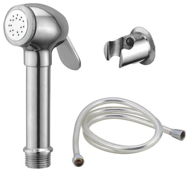 

Mily Wall Mount Brass Health Faucets ( Push Controlled )