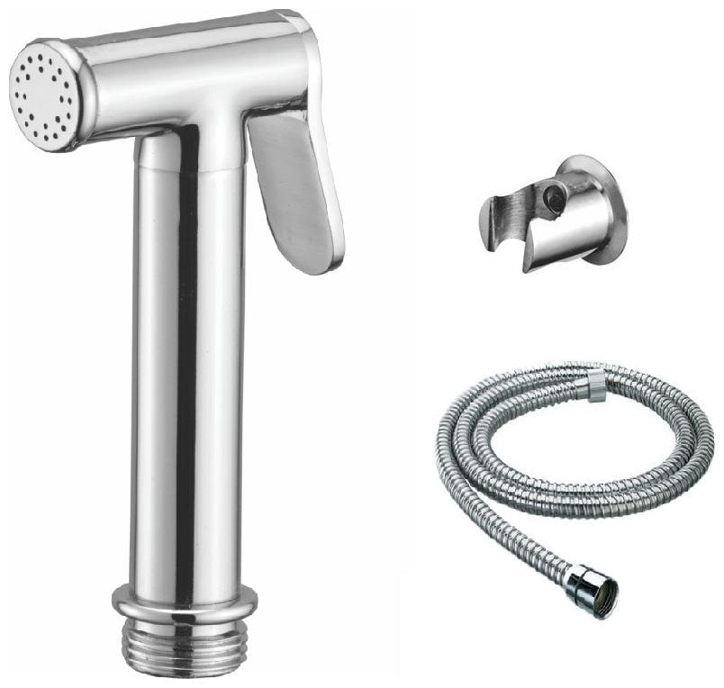 

Mily Wall Mount Brass Health Faucets ( Push Controlled )