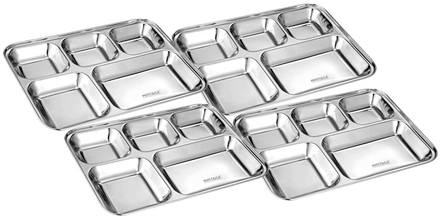 MINTAGE 5 in 1 BHOJAN THAL Mango 4 pc Set