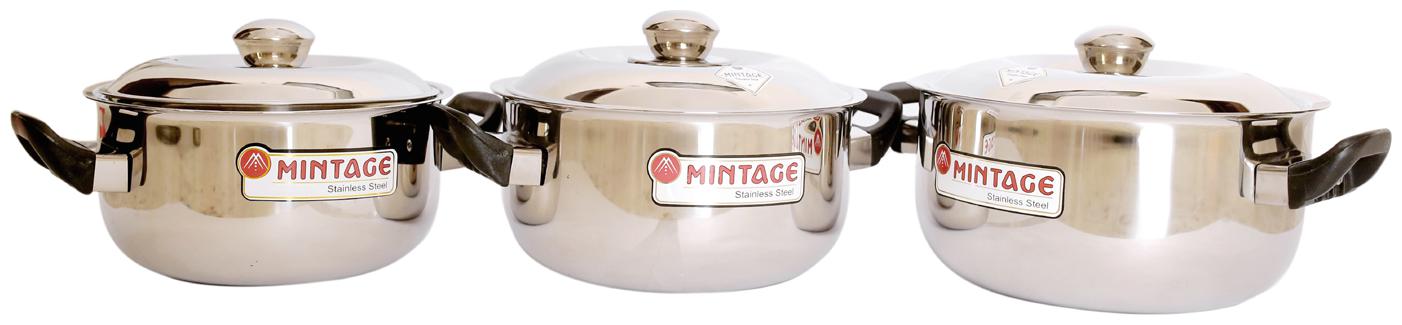 

Mintage Stainless Steel 3 pcs Gift Set Hotcase Divine