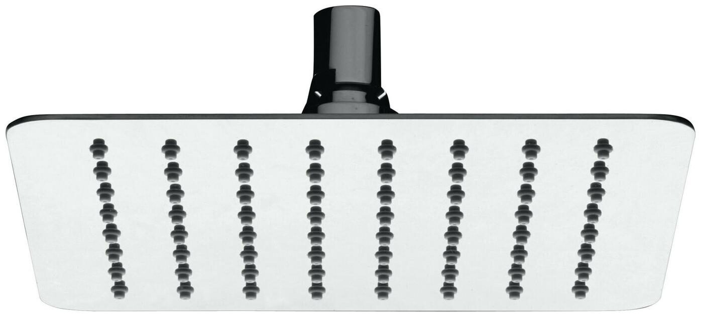 

Mirabelle MIRRS820S Nickel 2 0 Gpm Single Function Square Rain Shower Head