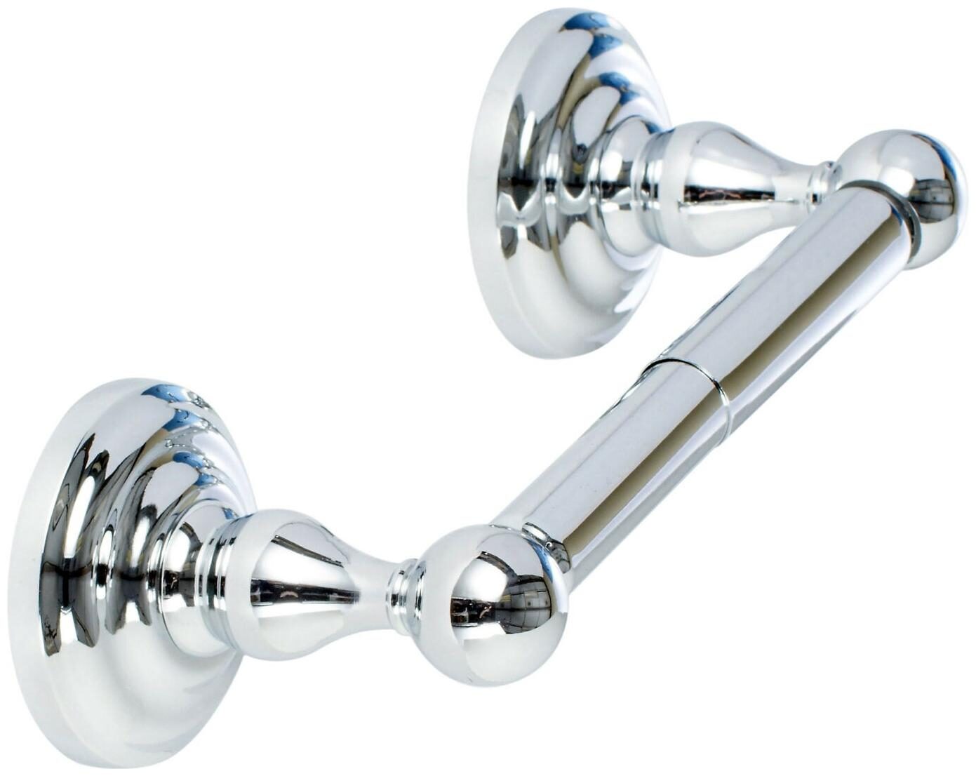 

Miseno MBHW-PH2BL Chrome Santi Double Post Tissue Paper Holder