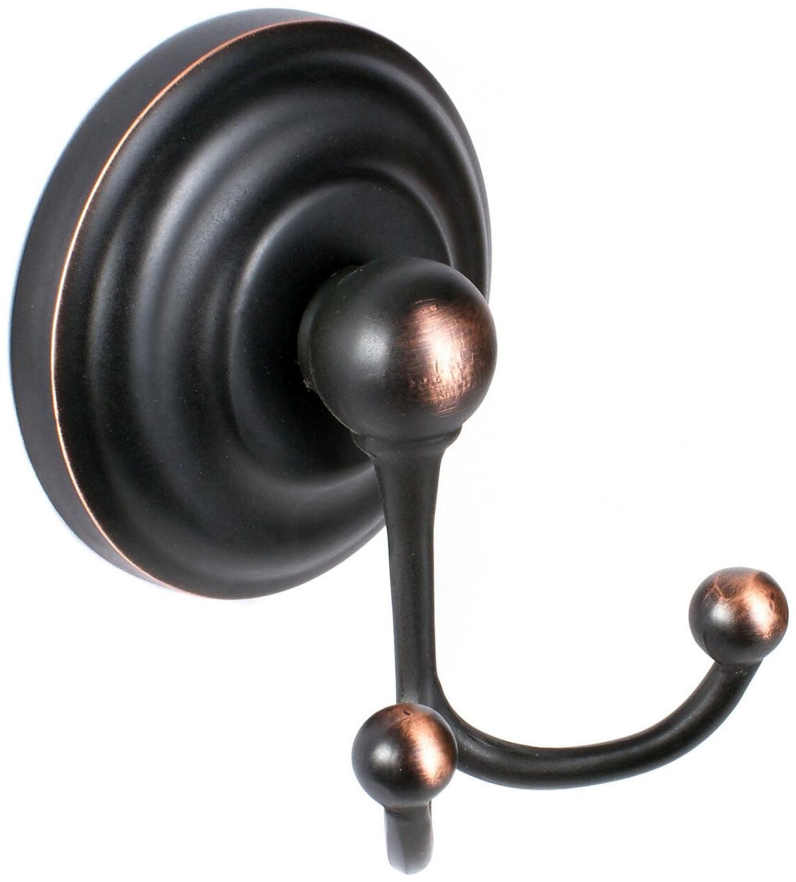 

Miseno MBHW-RH2BL Bronze Santi Double J Robe Hook