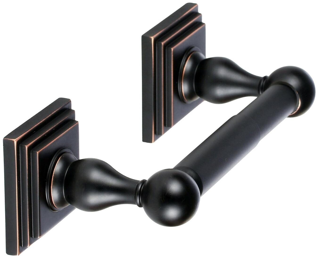 

Miseno MBHW-PH2PB Bronze Baffi Double Post Tissue Paper Holder