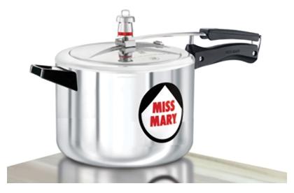 

Hawkins Miss Mary 5 5L Pressure Cooker (L58)