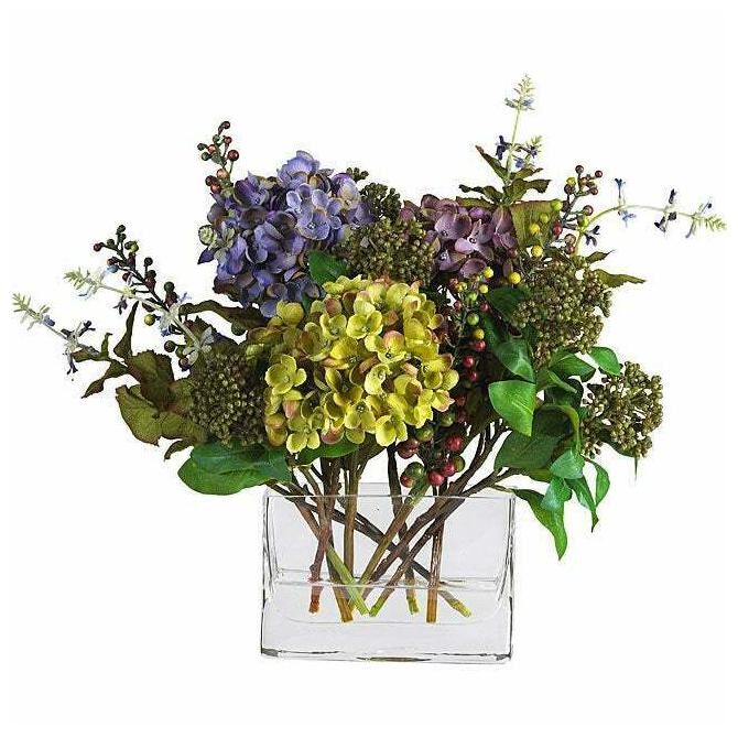

Mixed Silk Hydrangea Arrangement - Multi Multi
