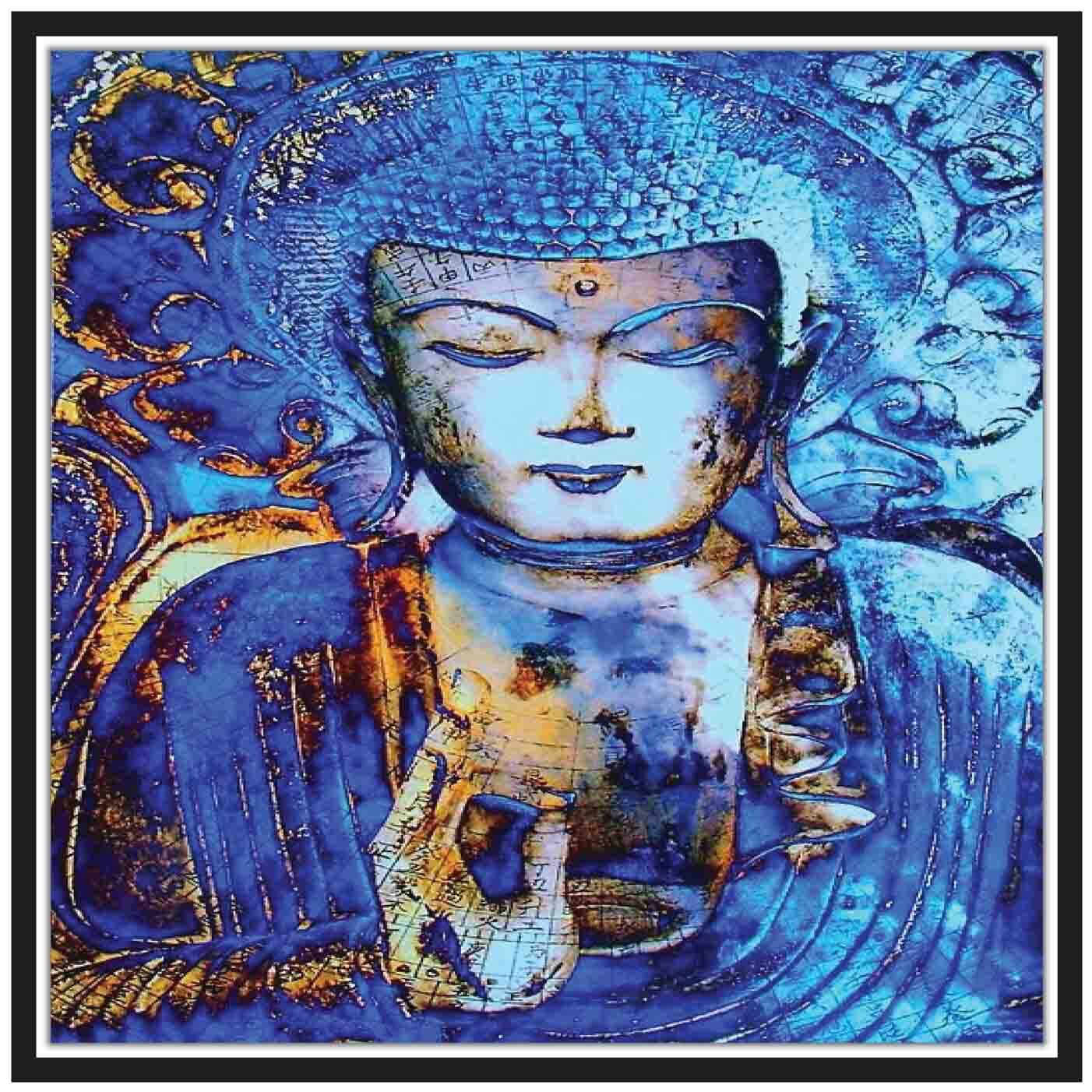 

MJR Poster Painting Style-SPIRITUAL PAINTING Wall Decor-Art Reprint Unframed (rolled) 12x12 inch
