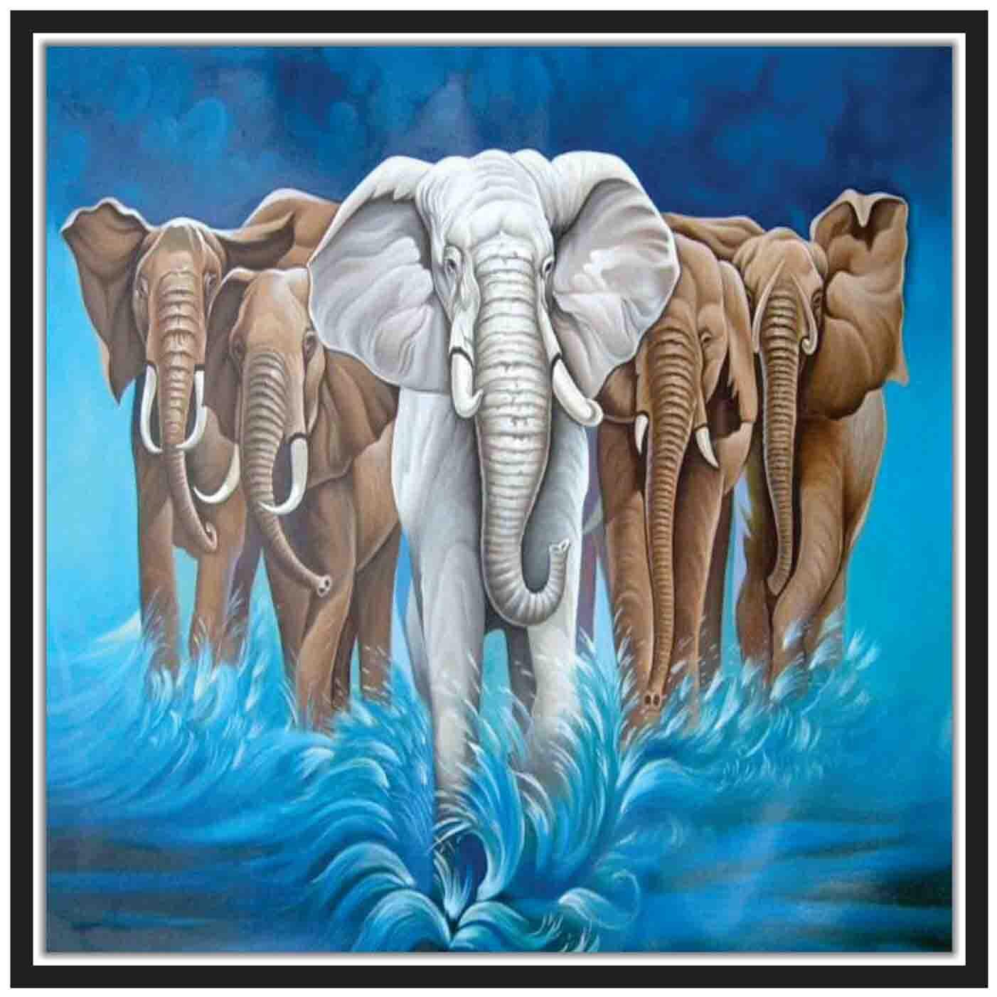 

MJR Poster Painting Style-SPIRITUAL PAINTING Wall Decor-Art Reprint Unframed (rolled) 12x12 inch