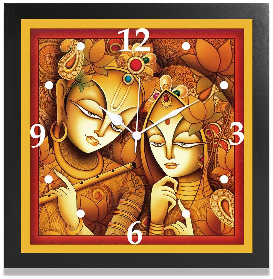 

MJR Mdf with melamine Digital Wall clock ( Set of 1 )