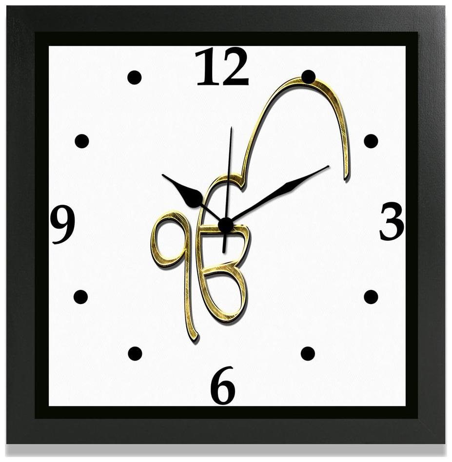 

MJR Mdf with melamine Digital Wall clock ( Set of 1 )
