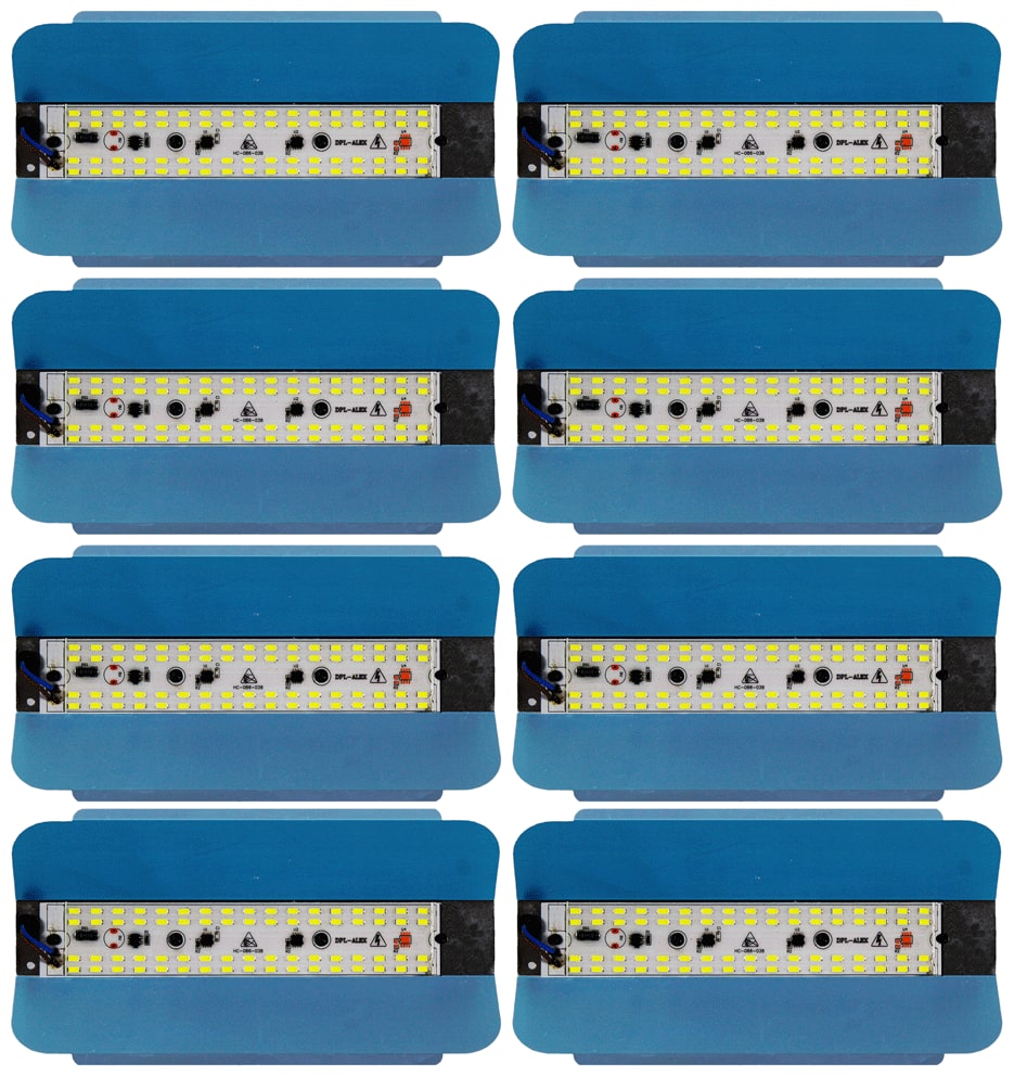 

MLD For outdoor use 50W Ip65 Waterproof 220V-240V Iodine Tungsten Lamp (Patra Flood)- Pack of 8
