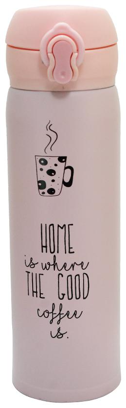 

MOBACCS Pink Thermosteel bottles ( 500 ml Set of 1 )